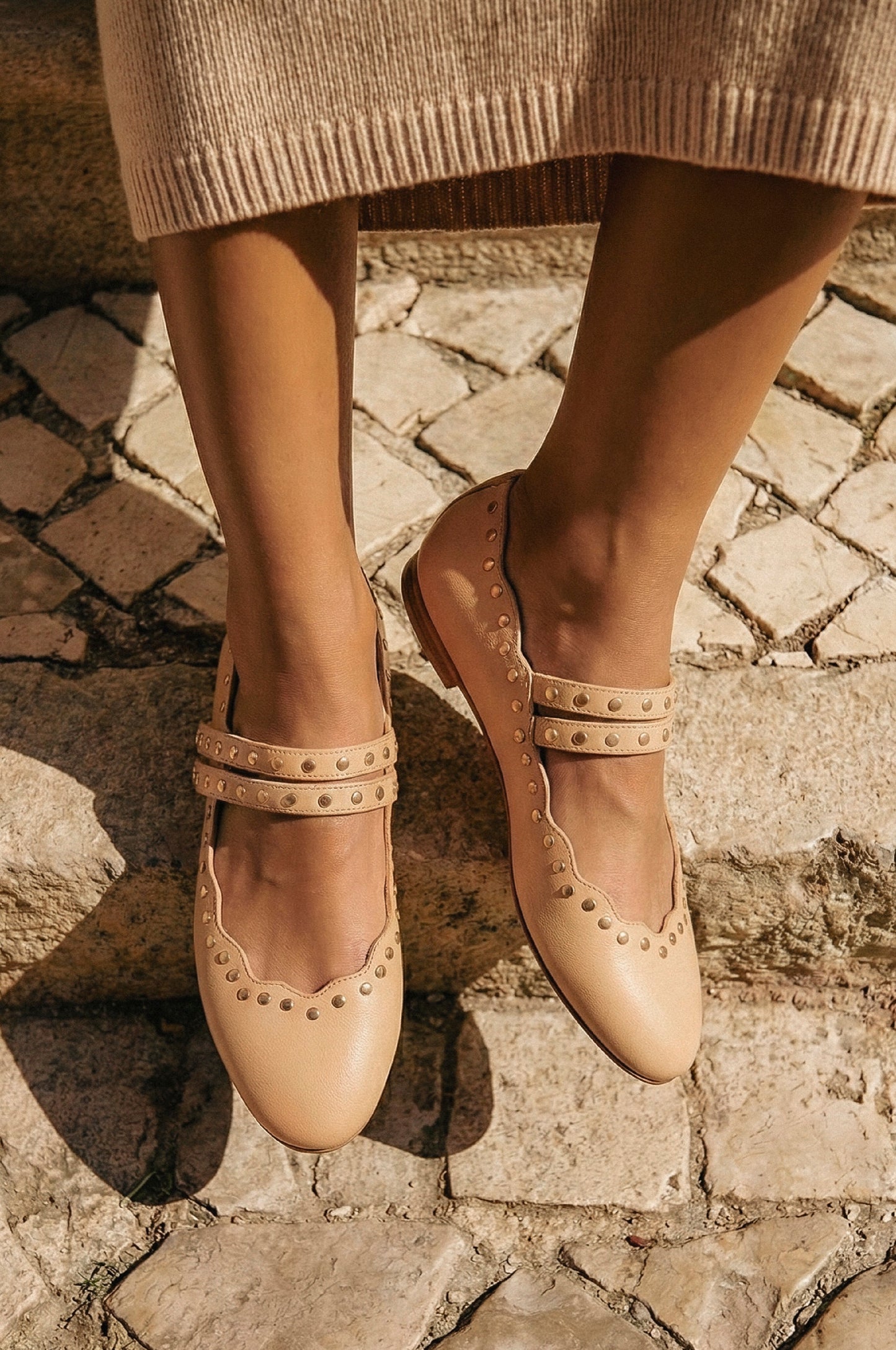Elienne Leather Ballet Flats