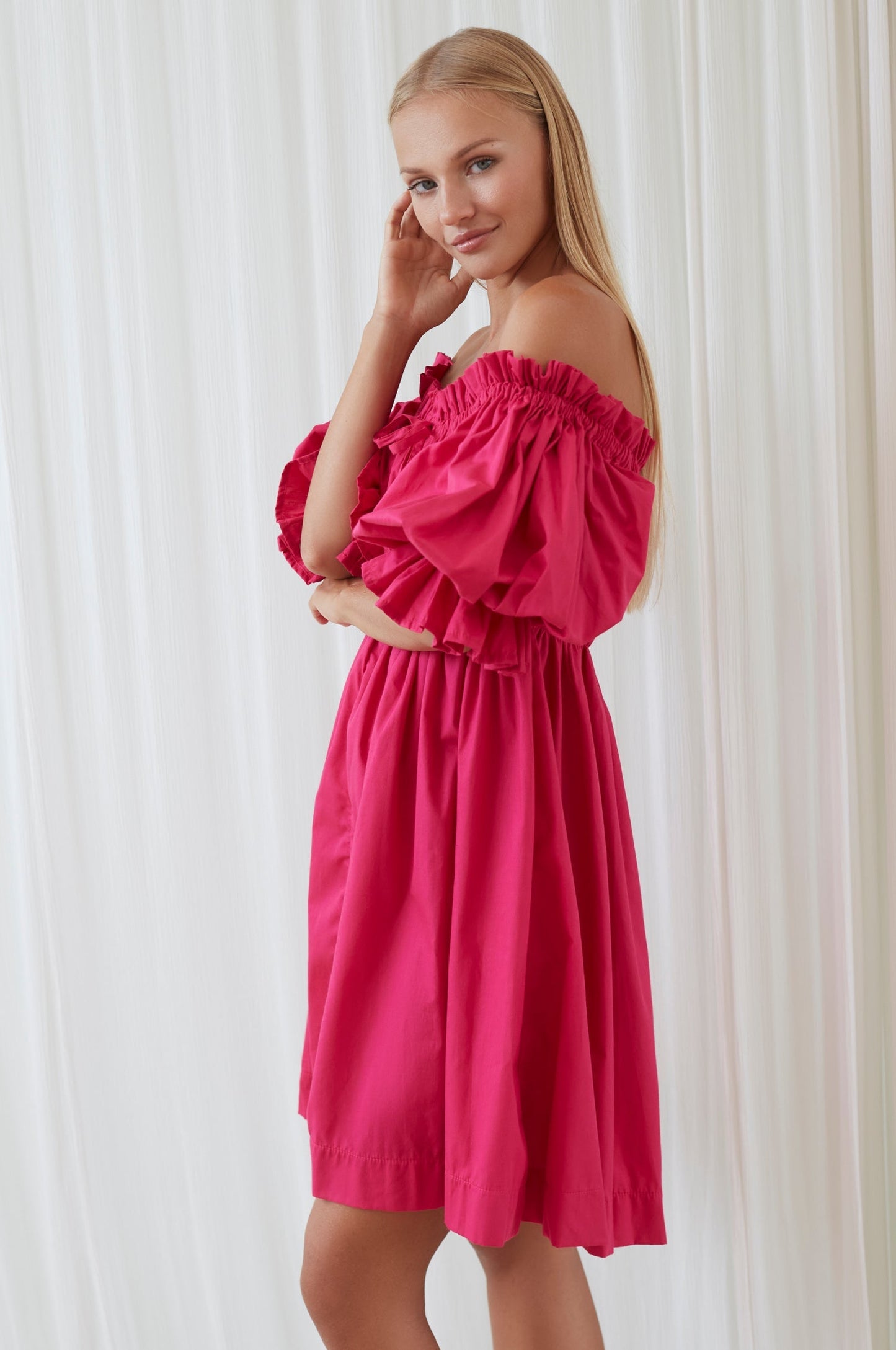 Faustina Cotton Mini Dress