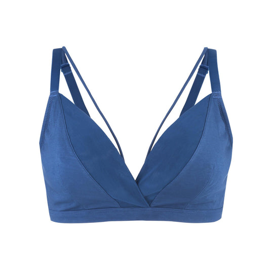 Marit Silk & Pima Cotton Bralette