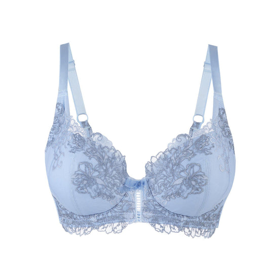 Fenna Silk & Pima Cotton Plunge Bra