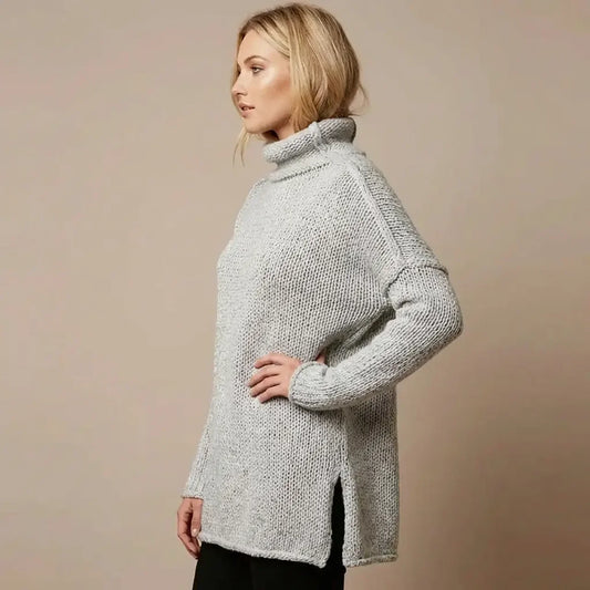 ELENA | Women’s Turtleneck Knit Sweater
