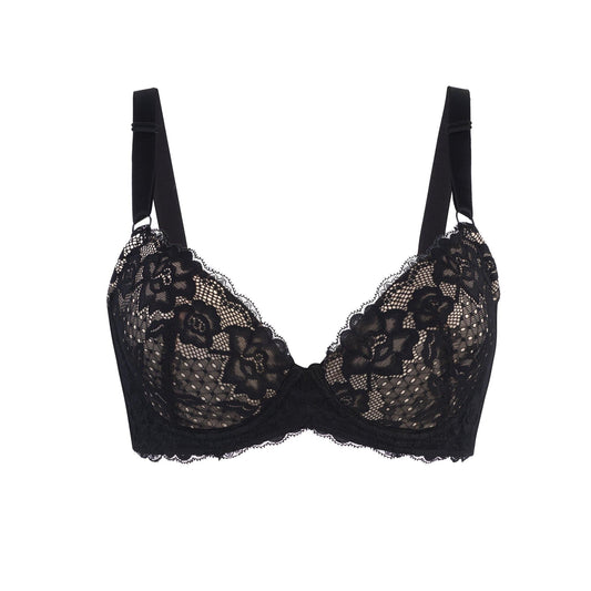 Vesper Silk & Pima Cotton Plunge Bra