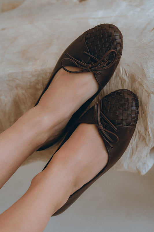 Primrose Leather Ballet Flats