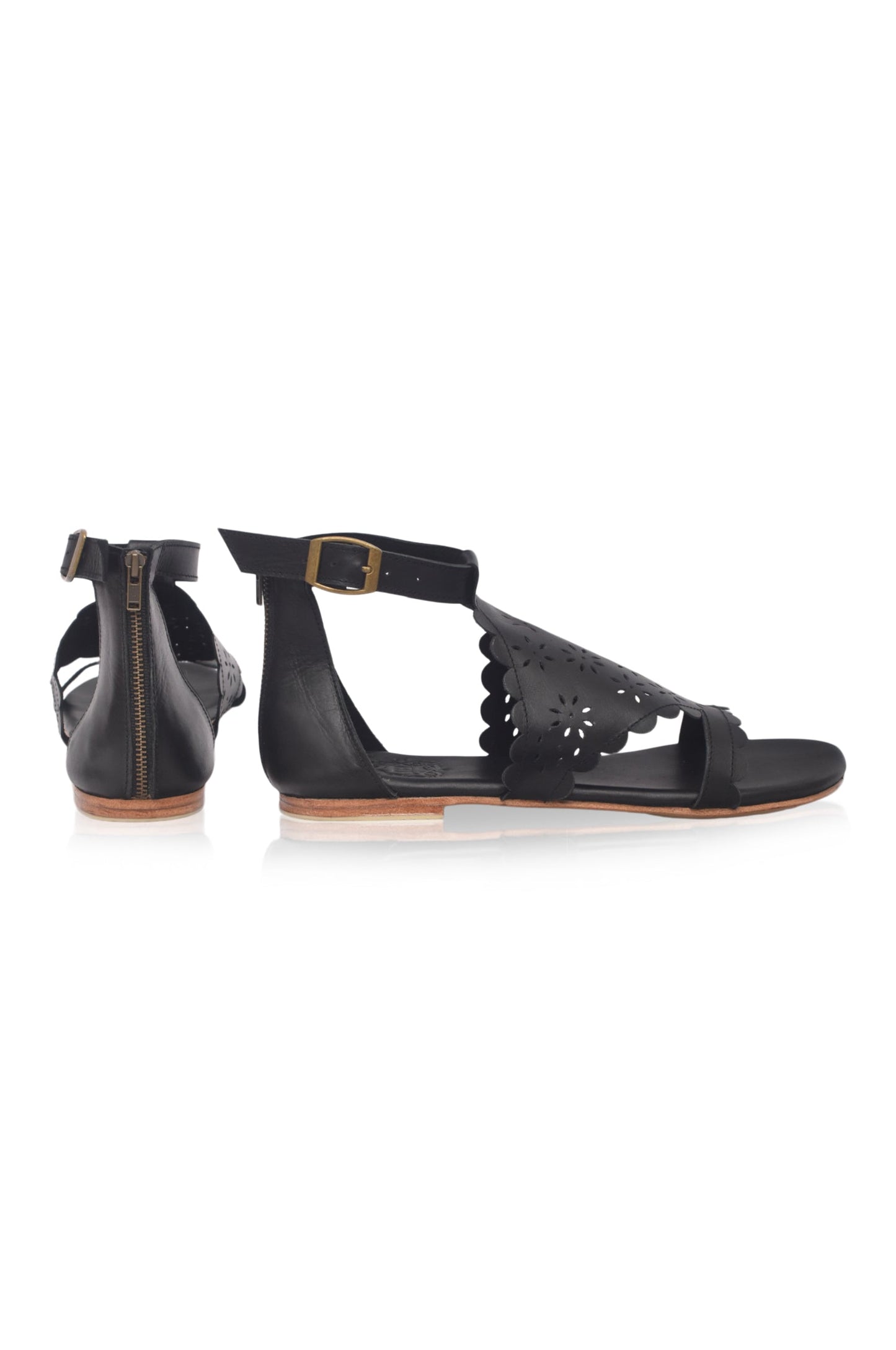 Estrid Leather Sandals