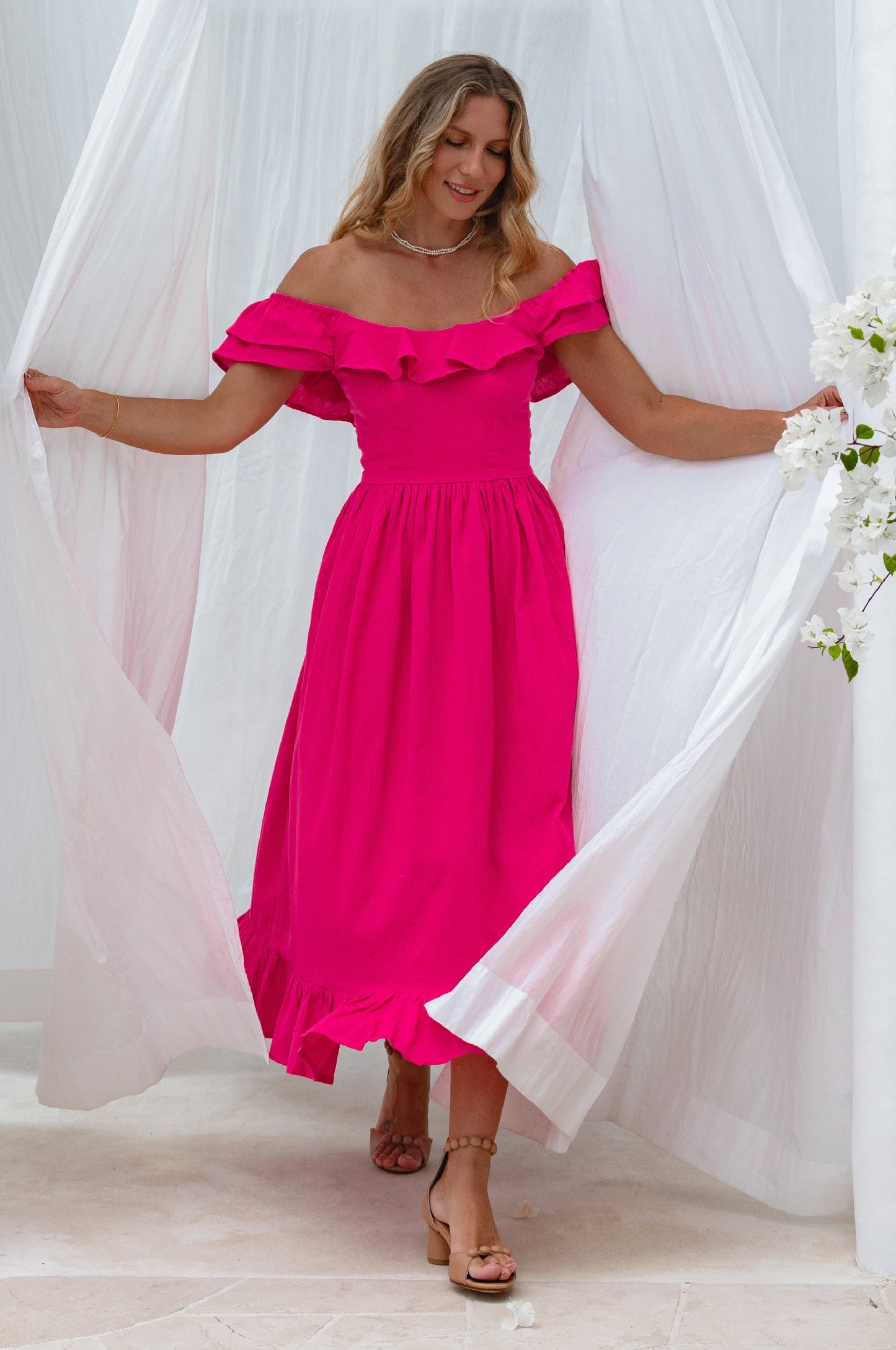 Doralie Summer Midi Dress