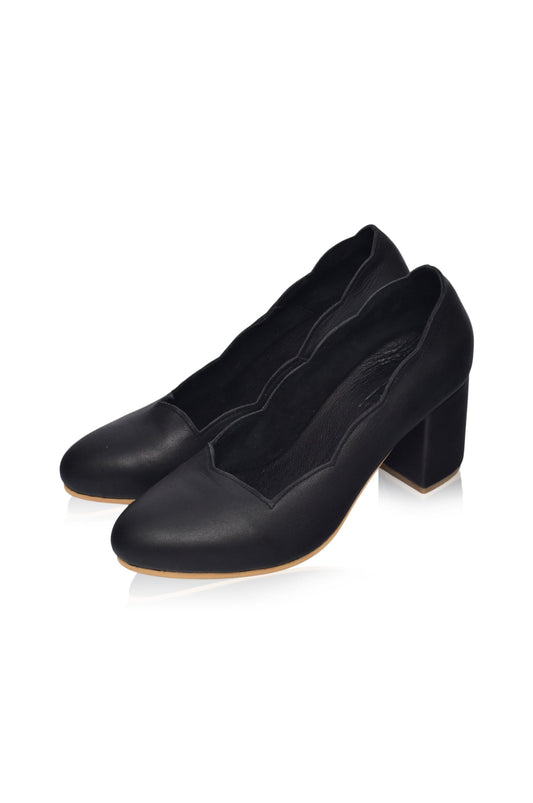 Bridie Leather Heels