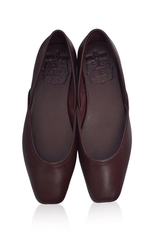 Xandra Square Toe Ballet Flats