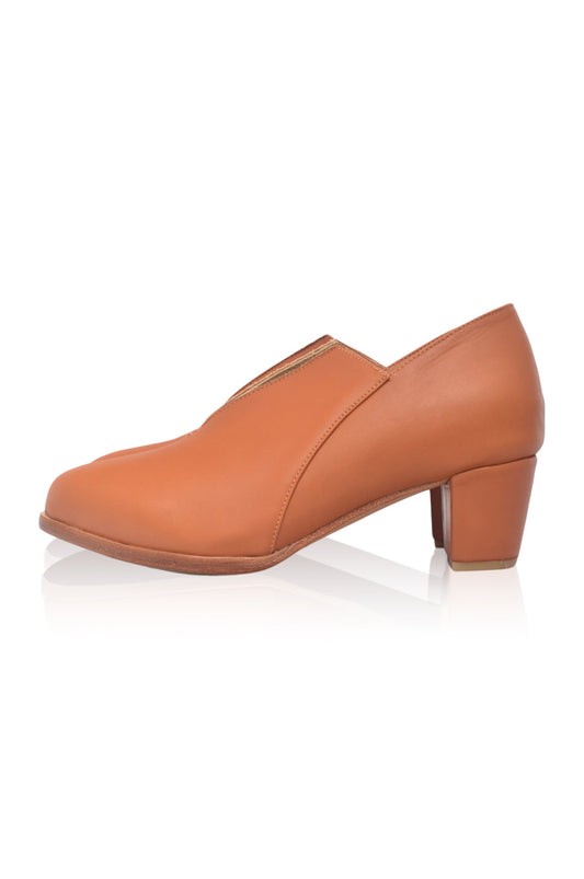 Isaline Leather Booties