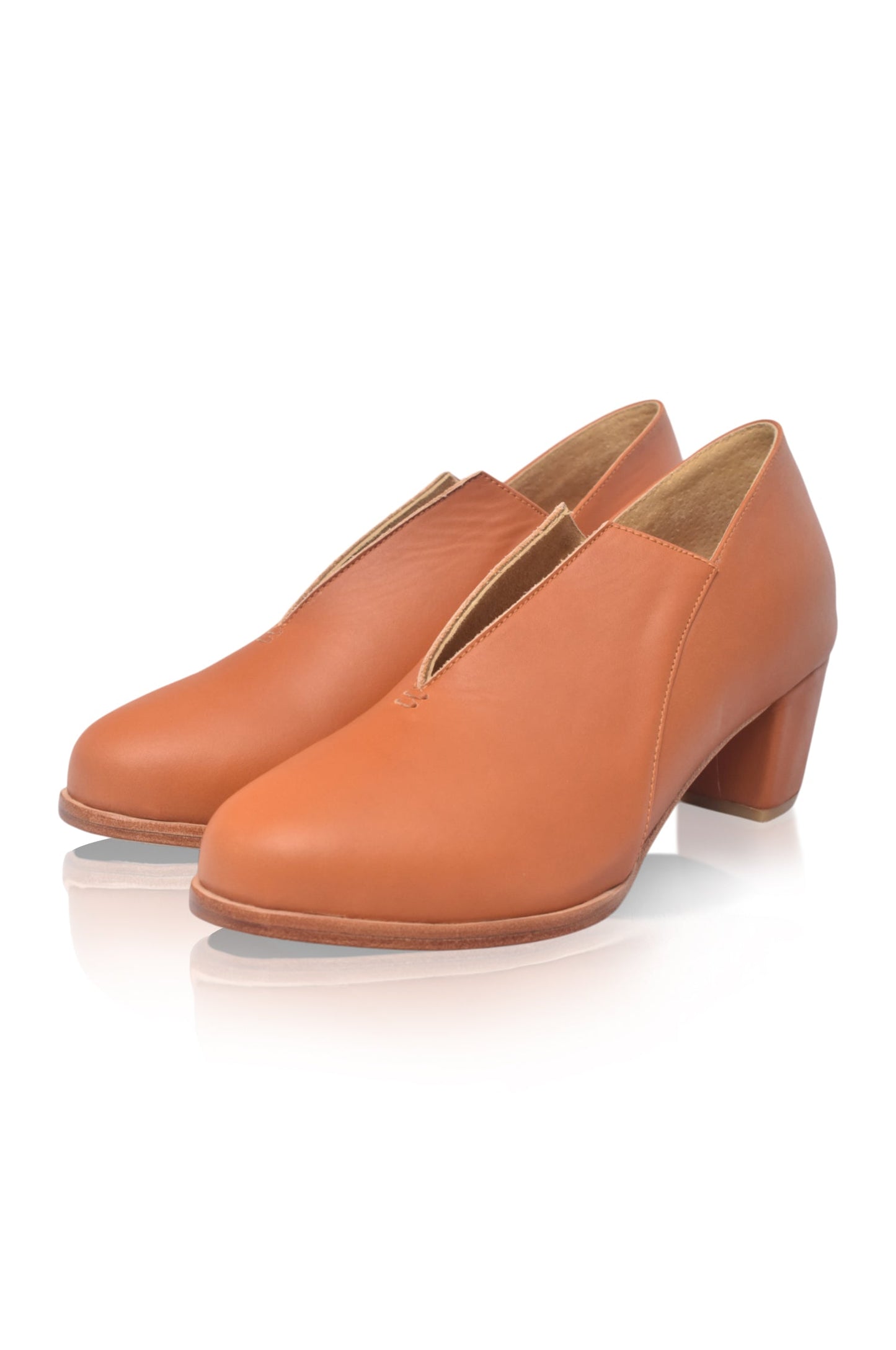 Isaline Leather Booties