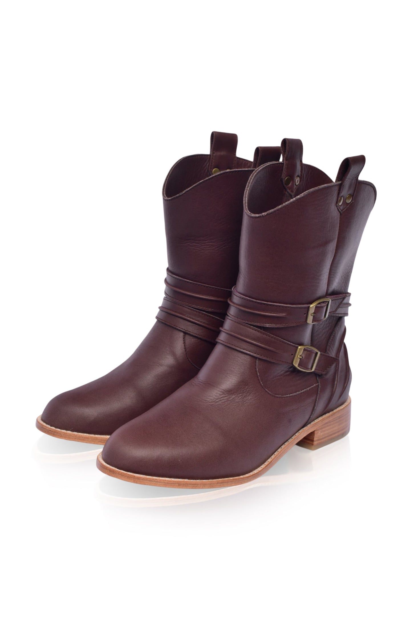 Danae Leather Ankle Boots