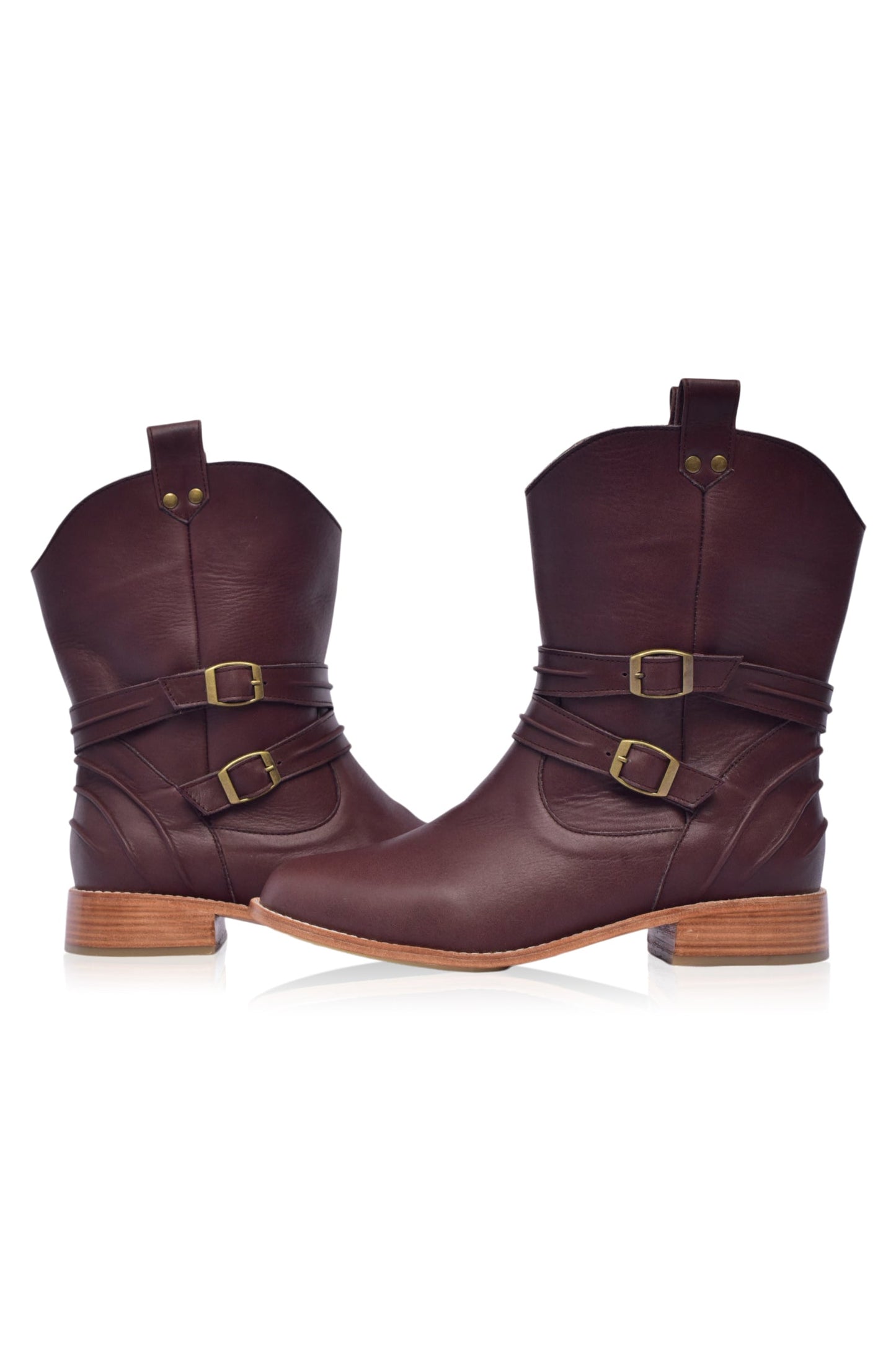 Danae Leather Ankle Boots