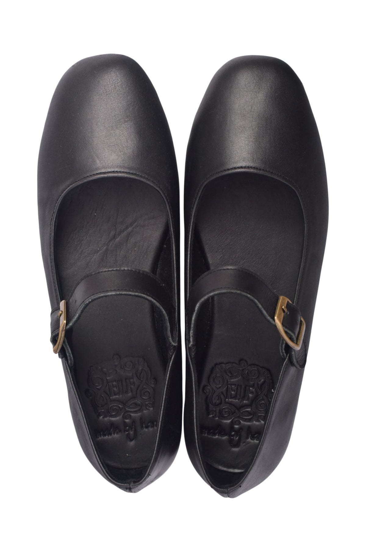 Isolde Mary Jane Leather Flats