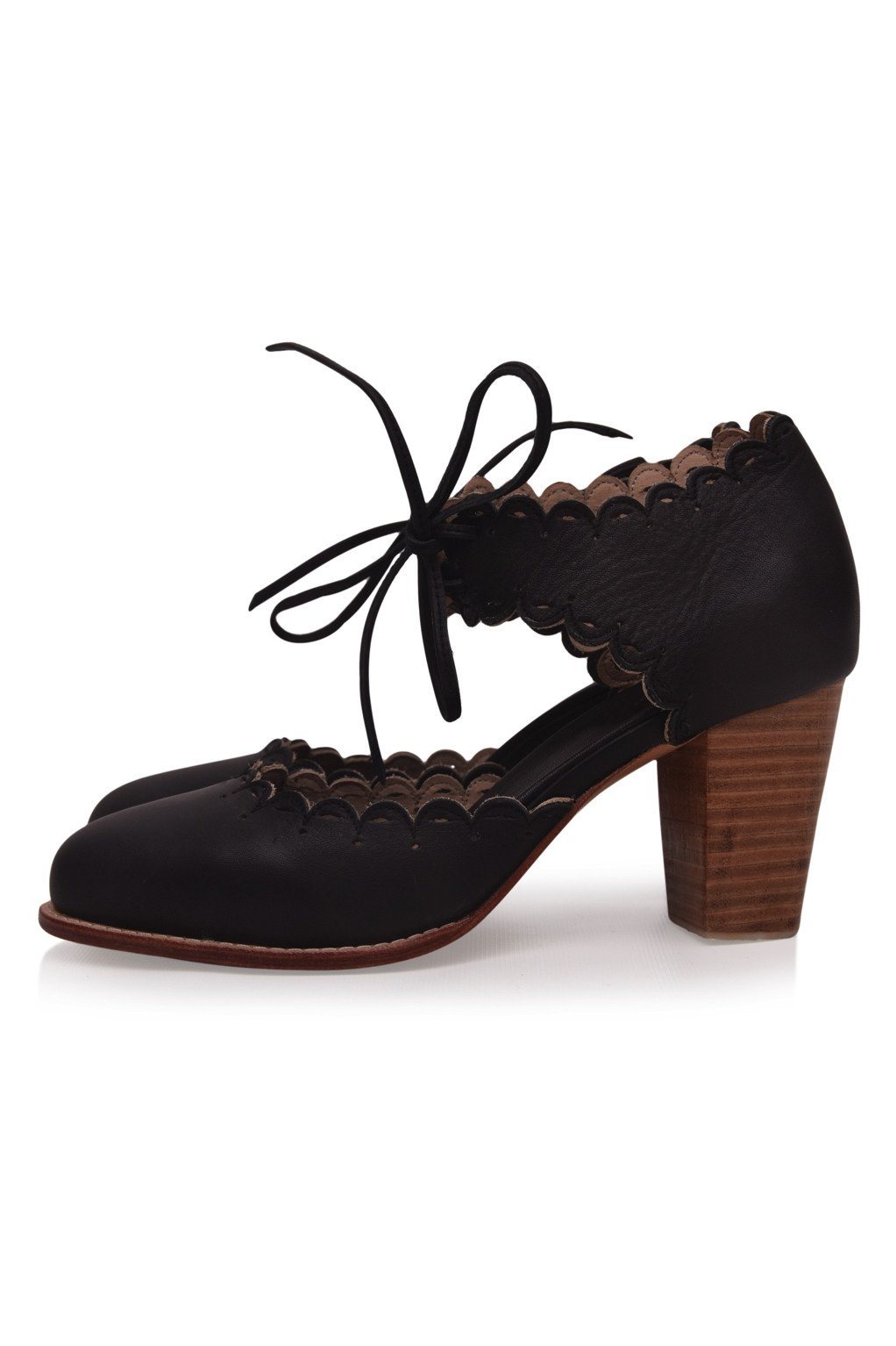 Leonelle Leather Heels