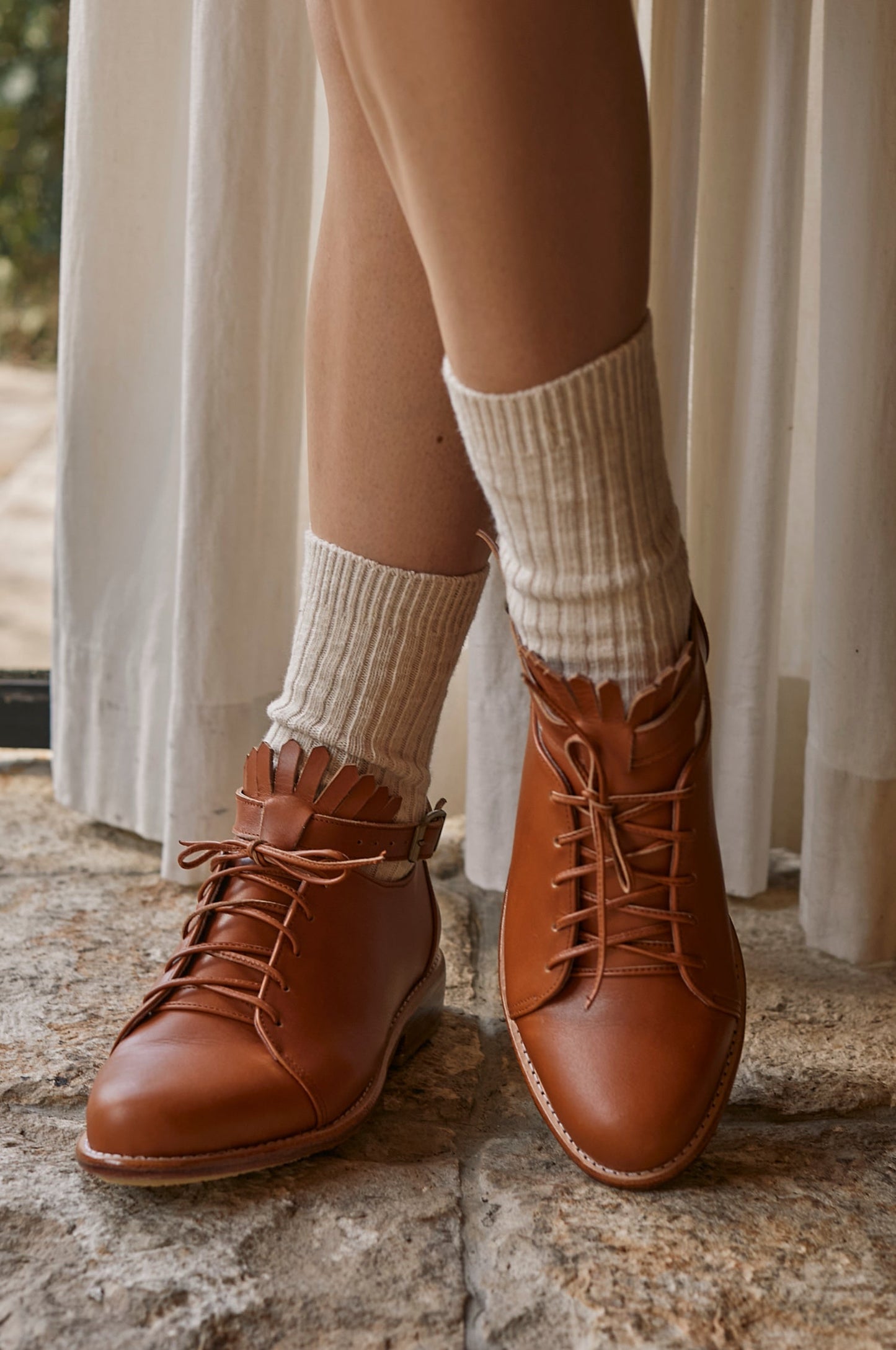 Jehanne Leather Oxfords