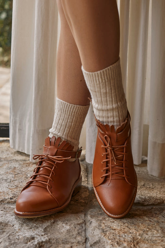 Jehanne Leather Oxfords