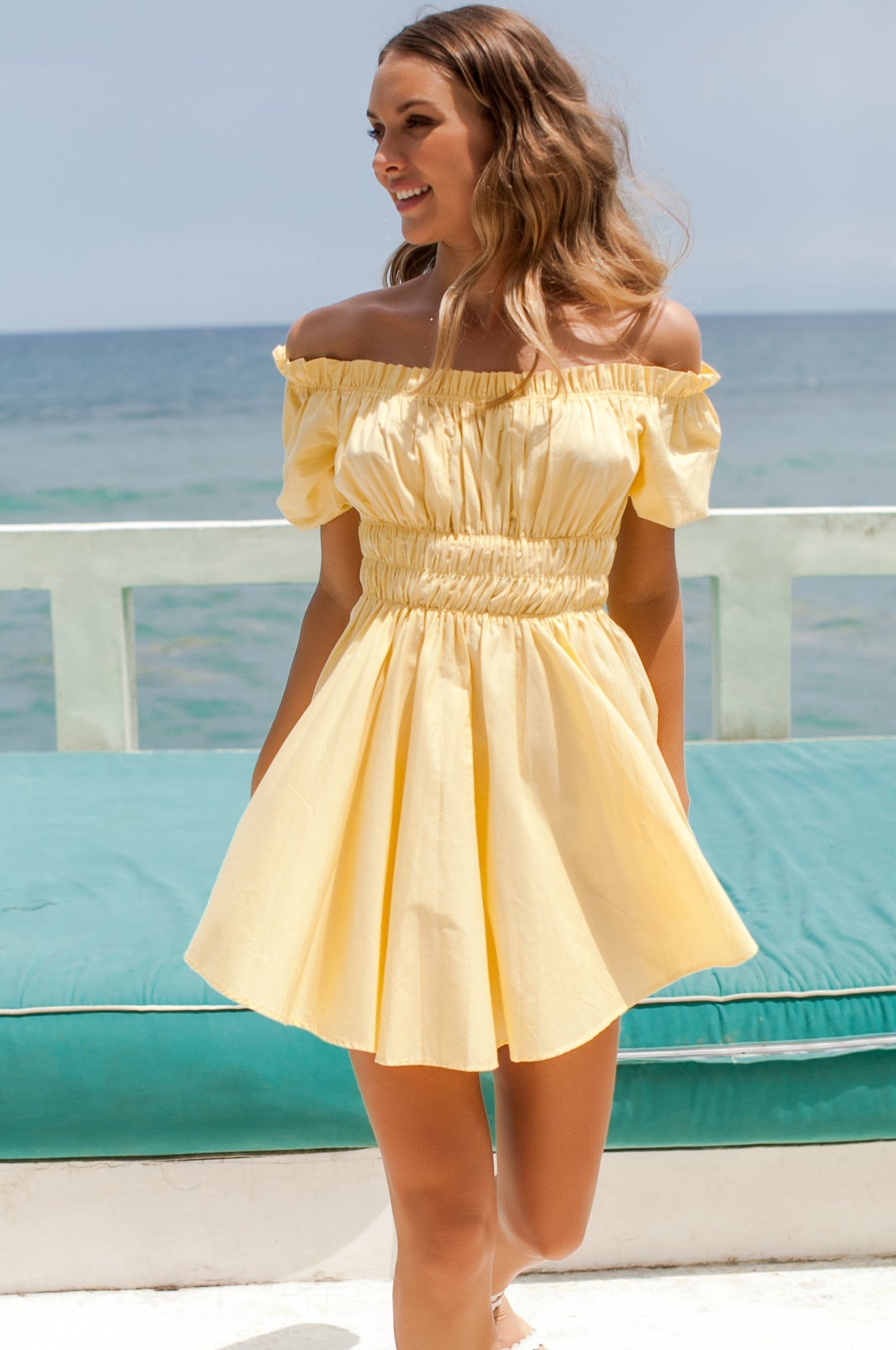 Rikke Off-Shoulder Mini Dress