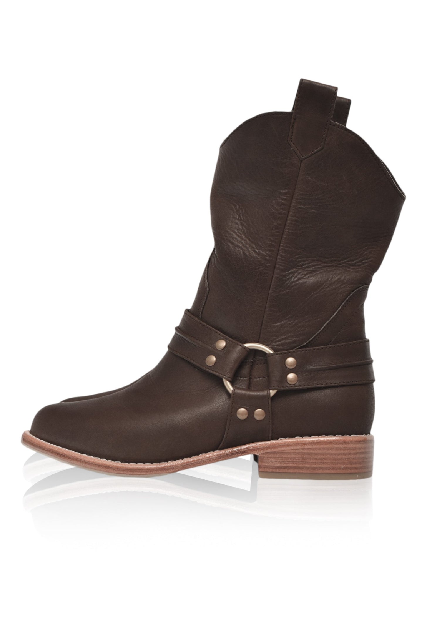 Wilde Pull-On Leather Boots