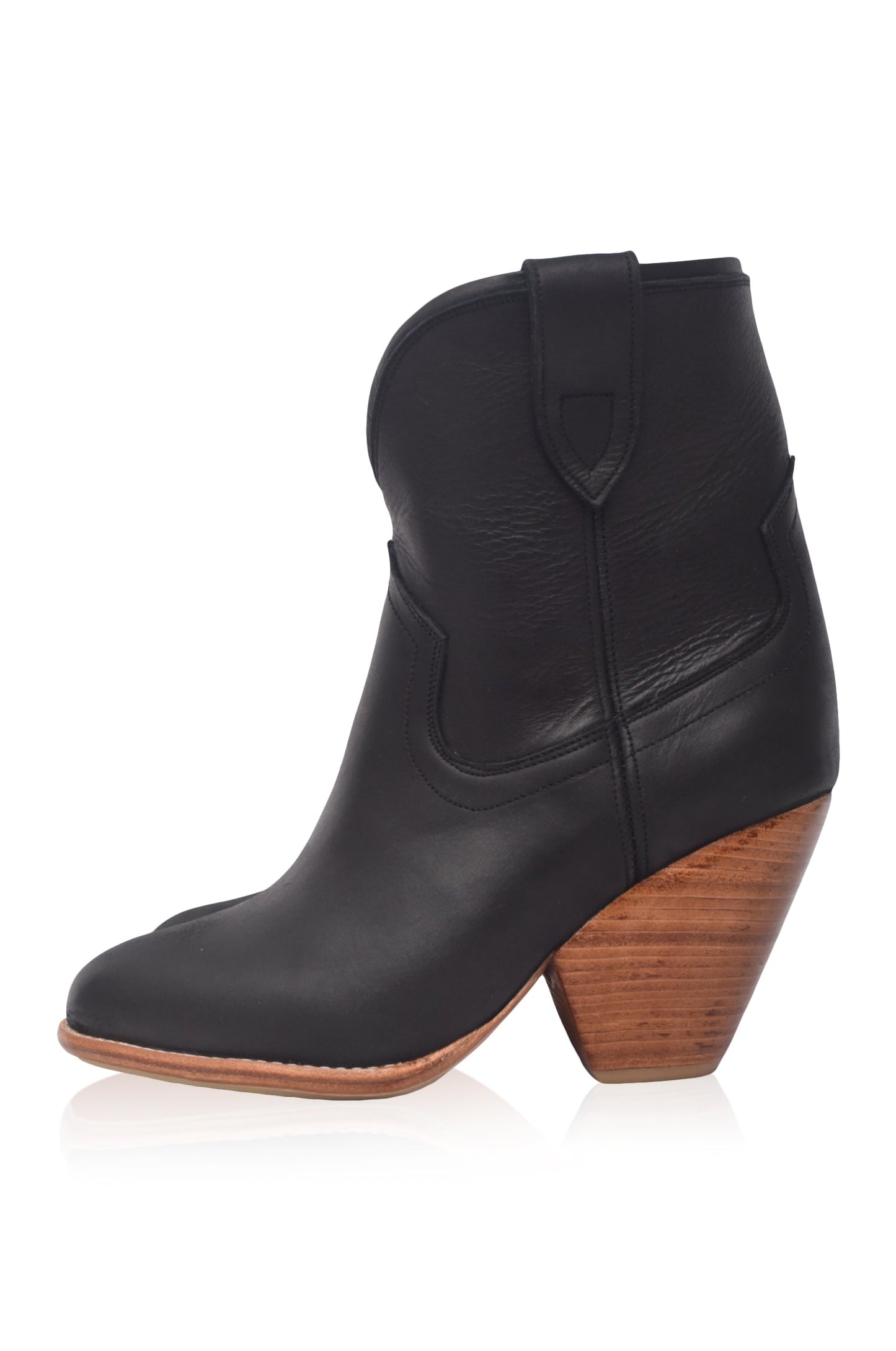 Greetje Cowboy Leather Boots