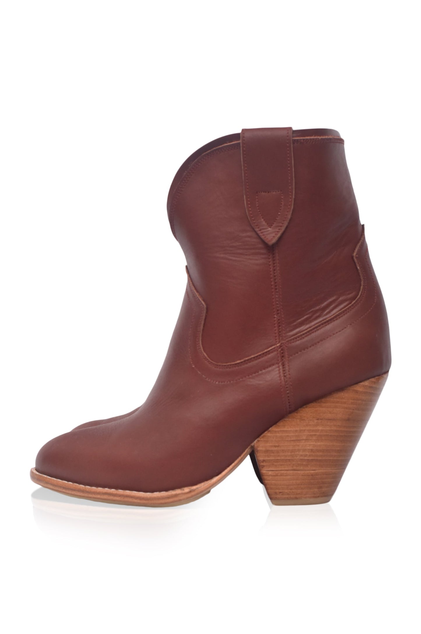 Greetje Cowboy Leather Boots