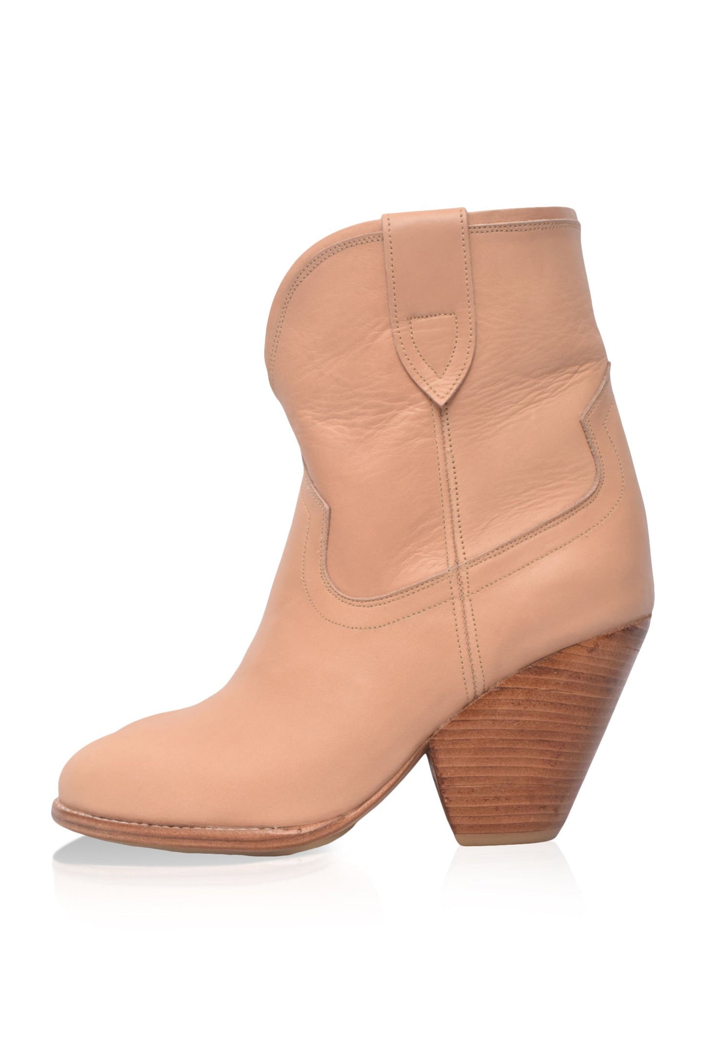 Greetje Cowboy Leather Boots