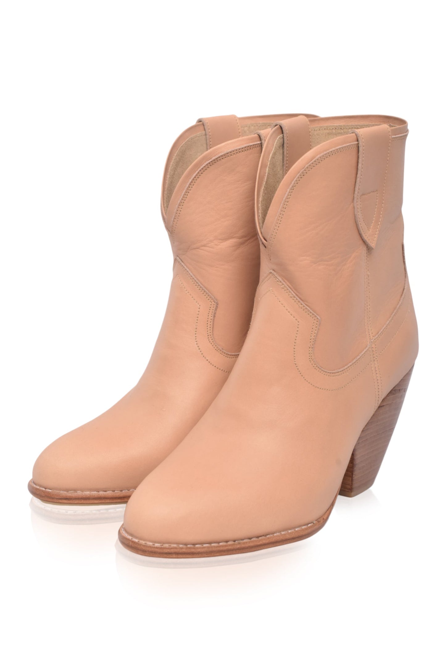 Greetje Cowboy Leather Boots
