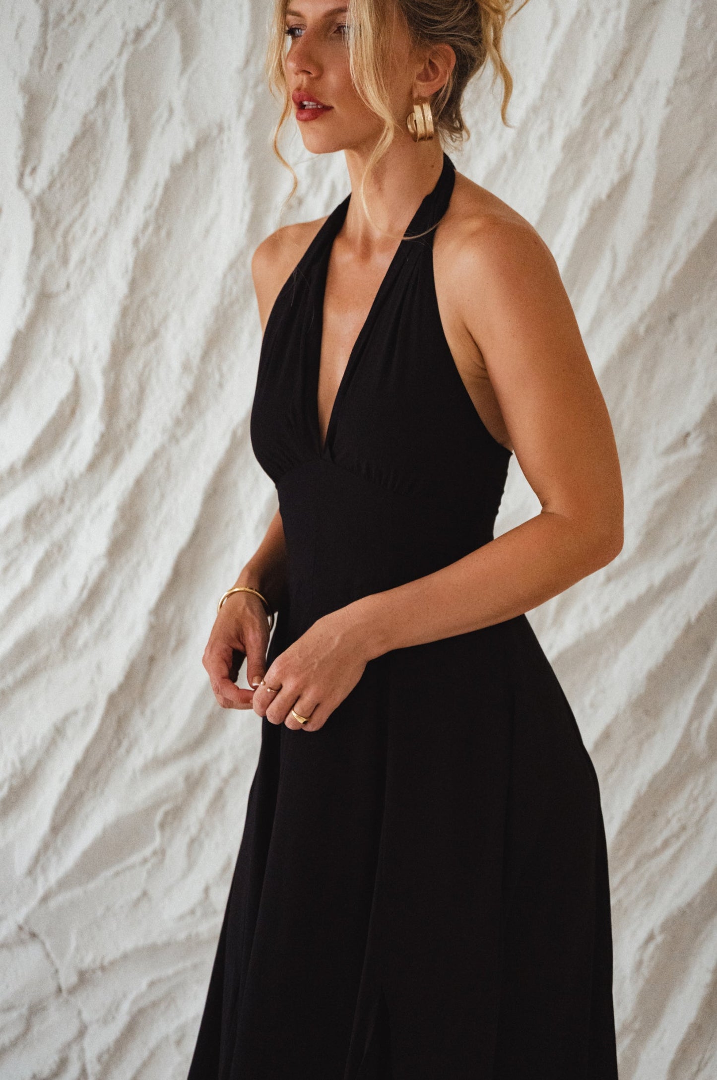 Amarante Halterneck Maxi Dress