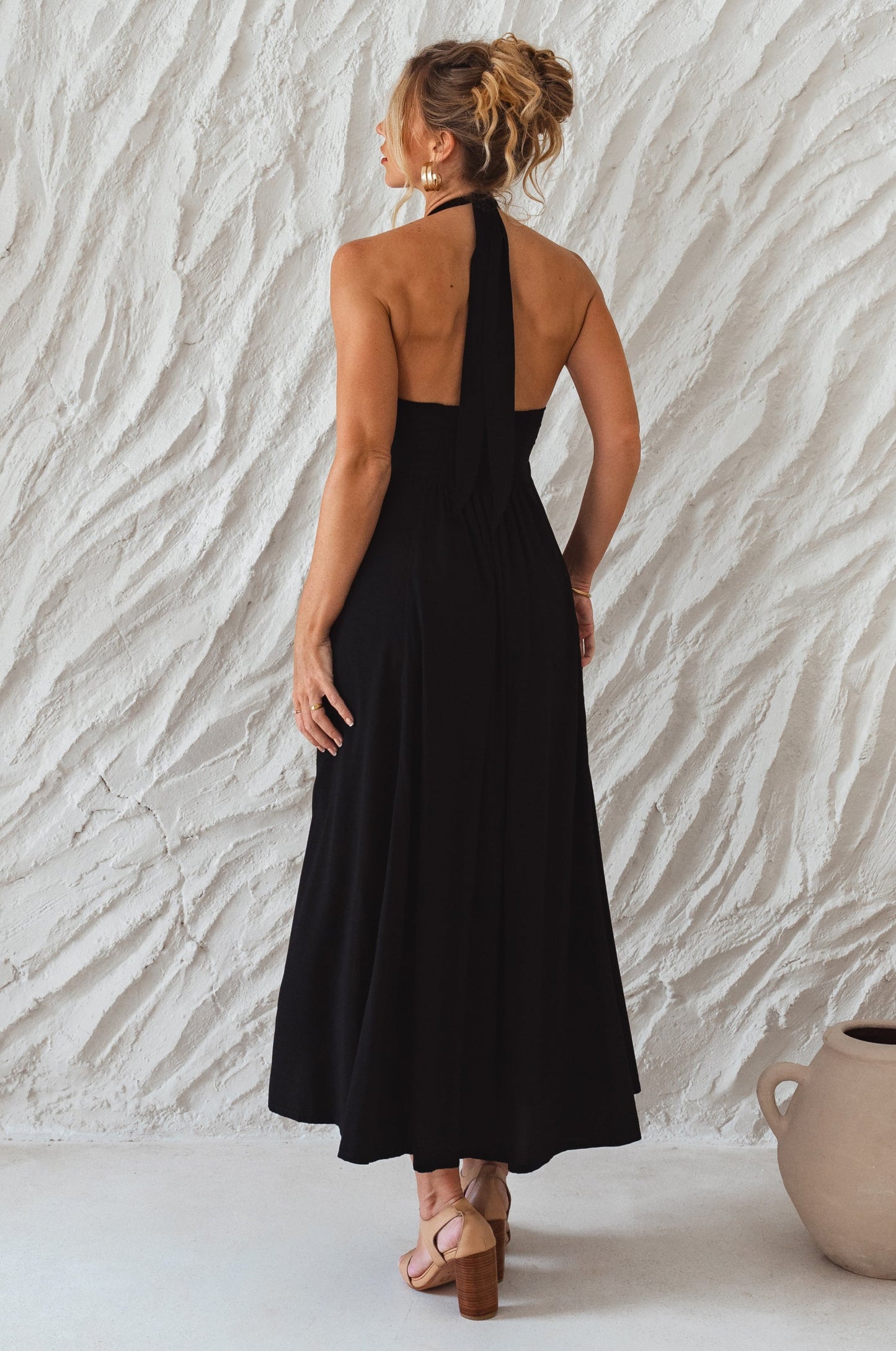Amarante Halterneck Maxi Dress