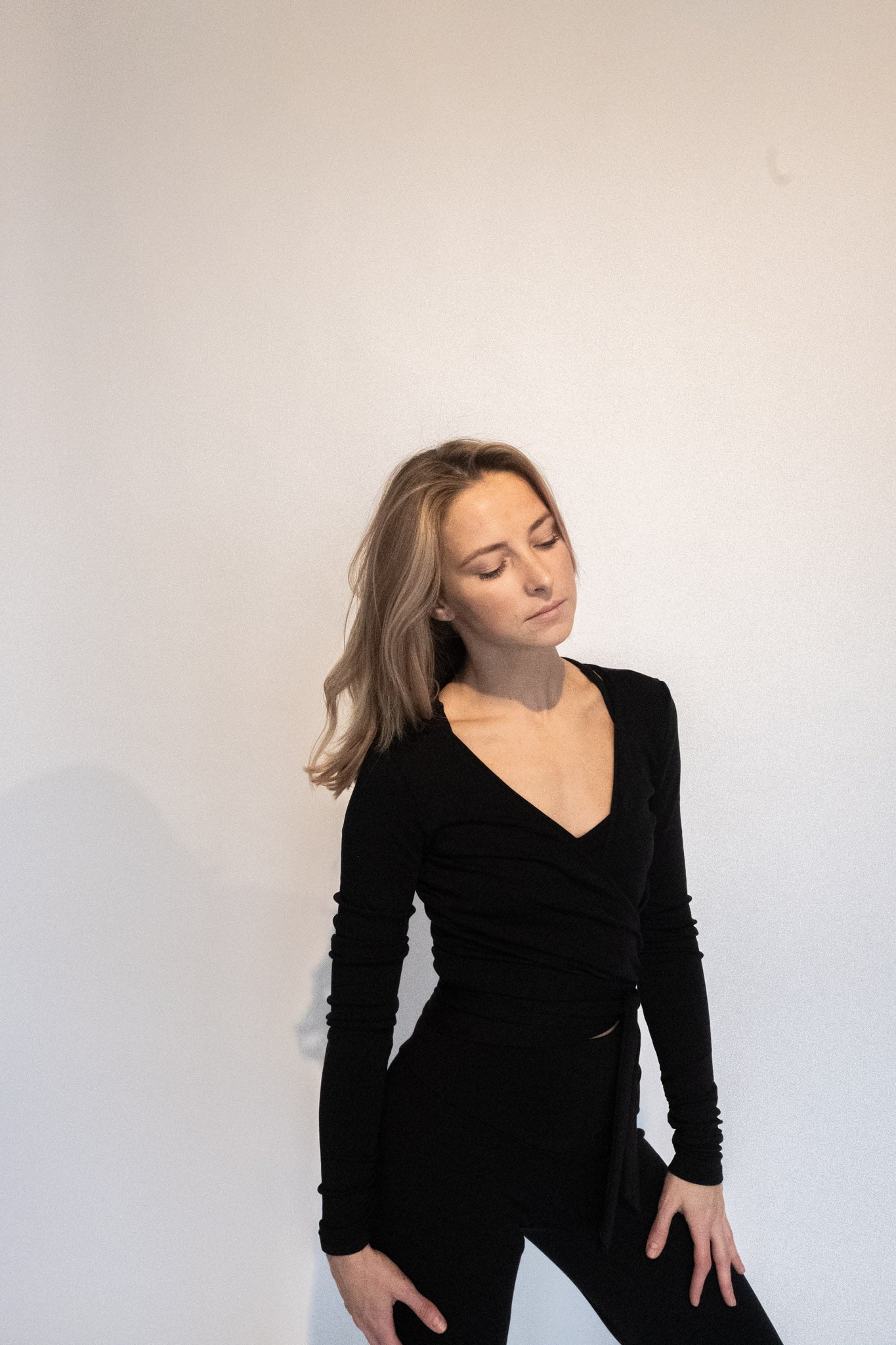 Rozalie Organic Cotton Ballerina Wrap Top