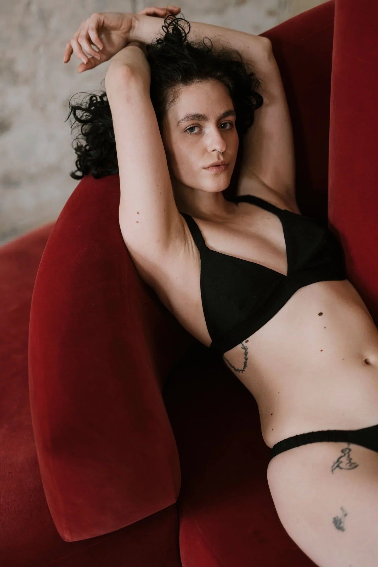 Merino Wool Brazilian Briefs – Black | Natural Women's Underwear