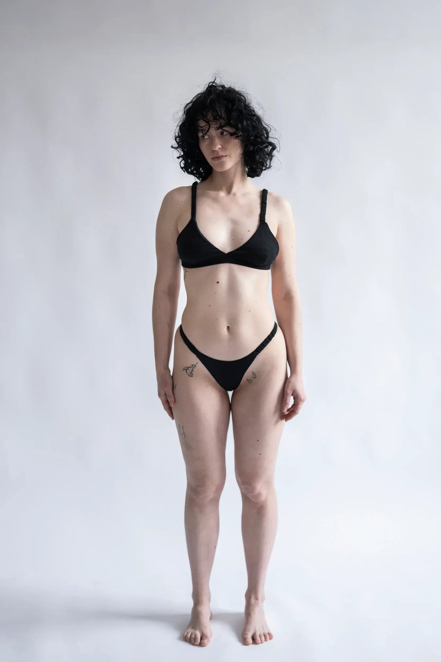 Merino Wool Brazilian Briefs – Black | Natural Women's Underwear