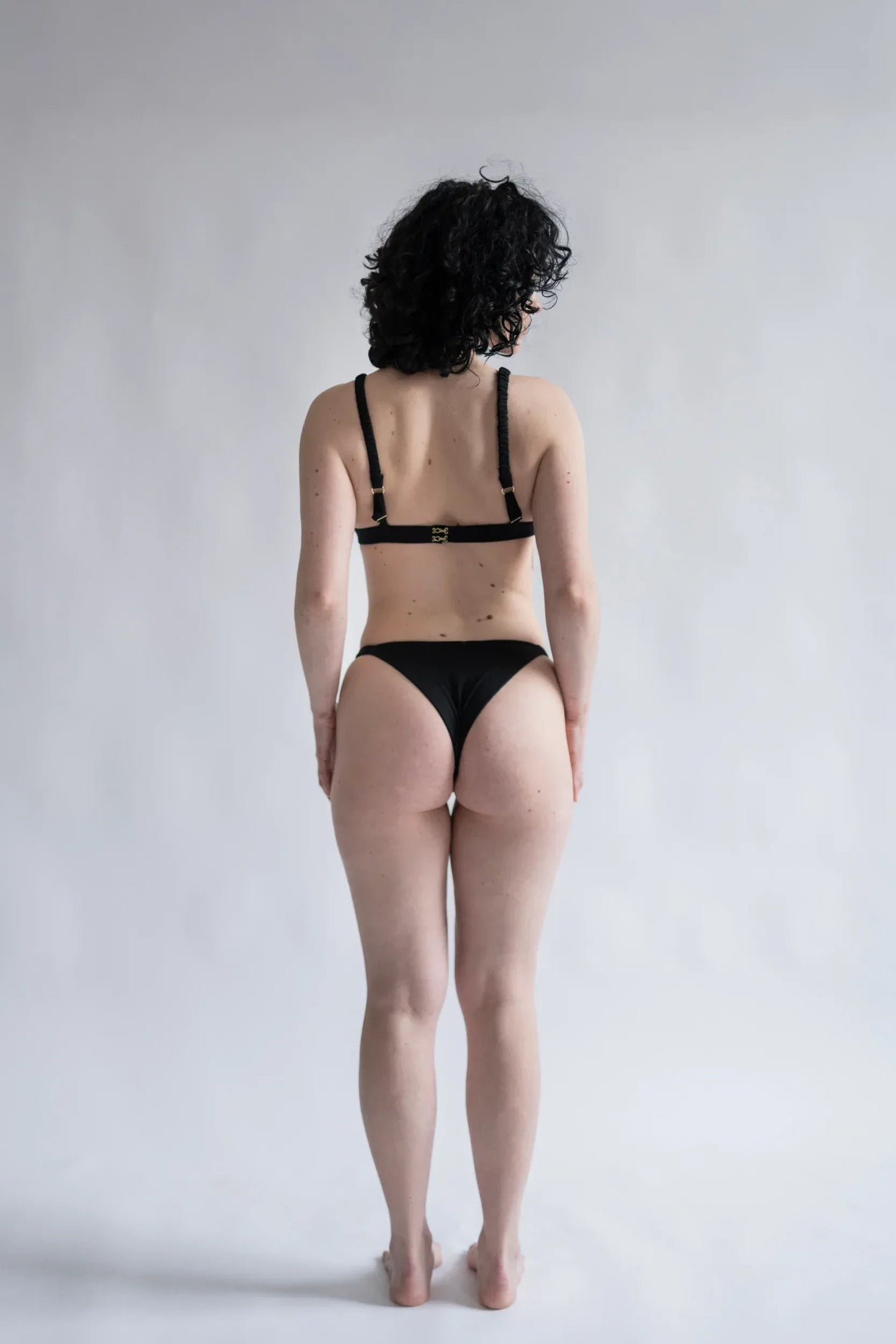 Merino Wool Brazilian Briefs – Black | Natural Women's Underwear