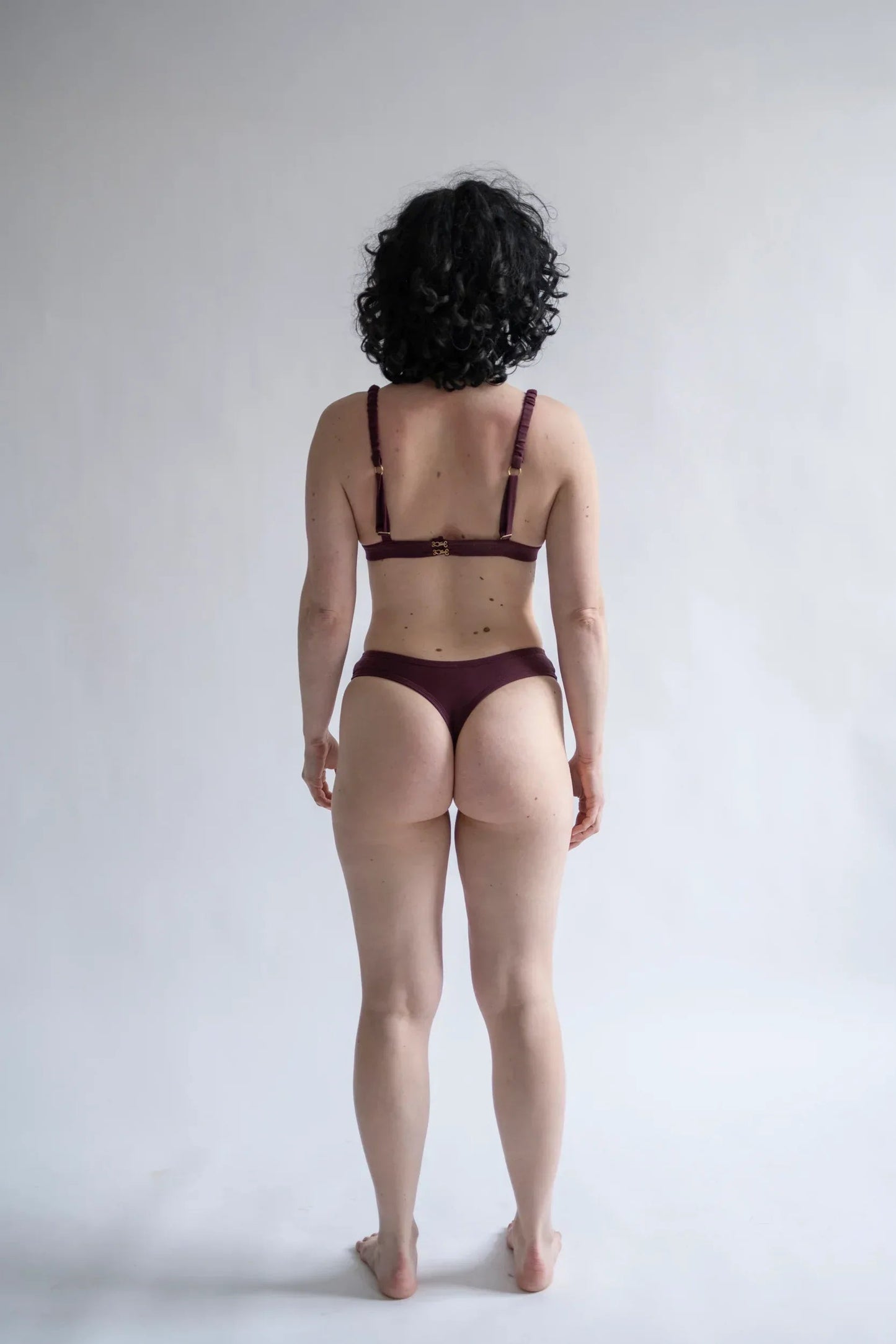 Women's Seacell Thong - Burgundy