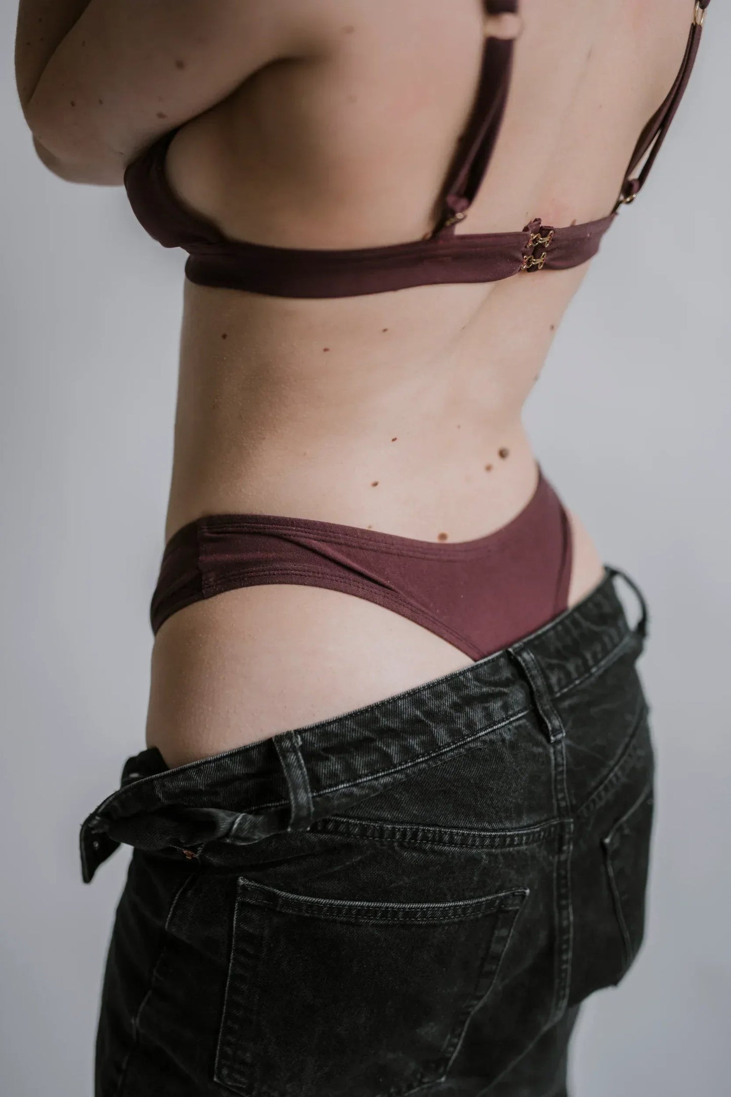 Women's Seacell Thong - Burgundy