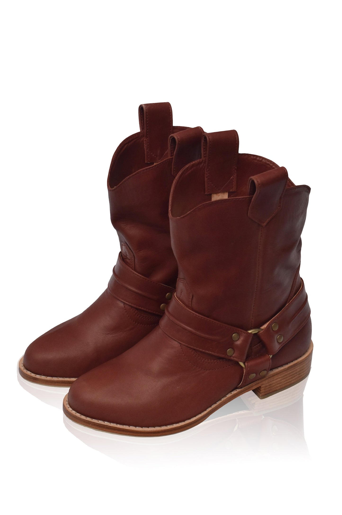 Wilde Pull-On Leather Boots