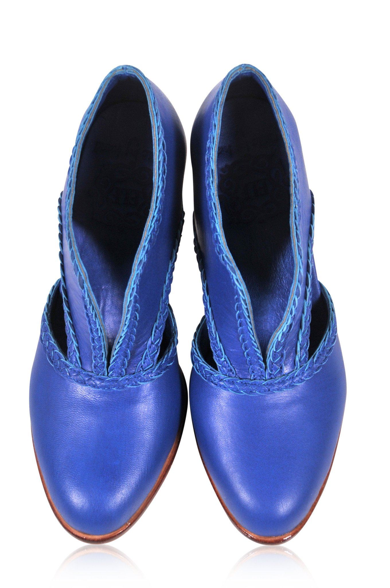 Emiliane Leather Booties