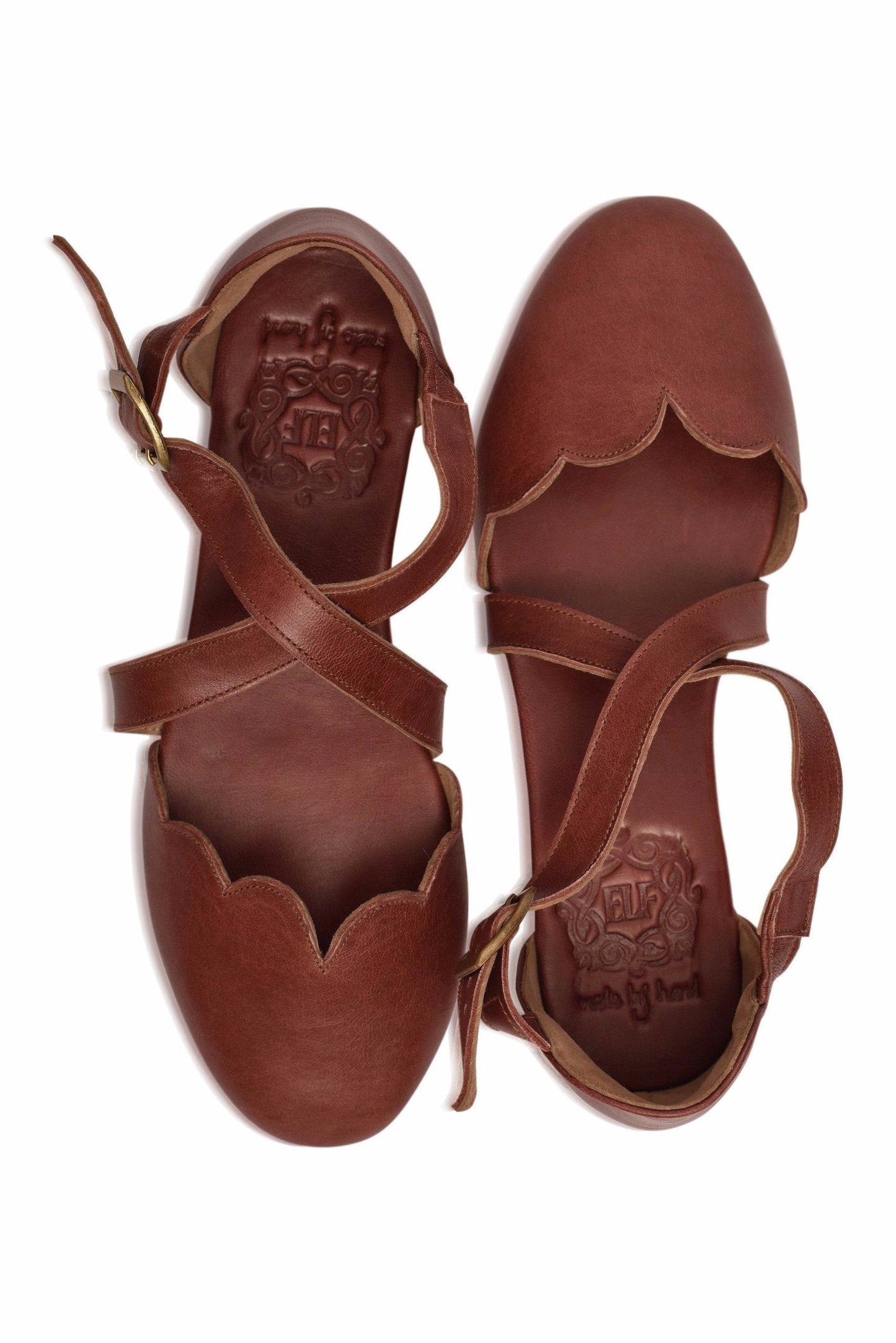 Gwenaelle Leather Ballet Flats