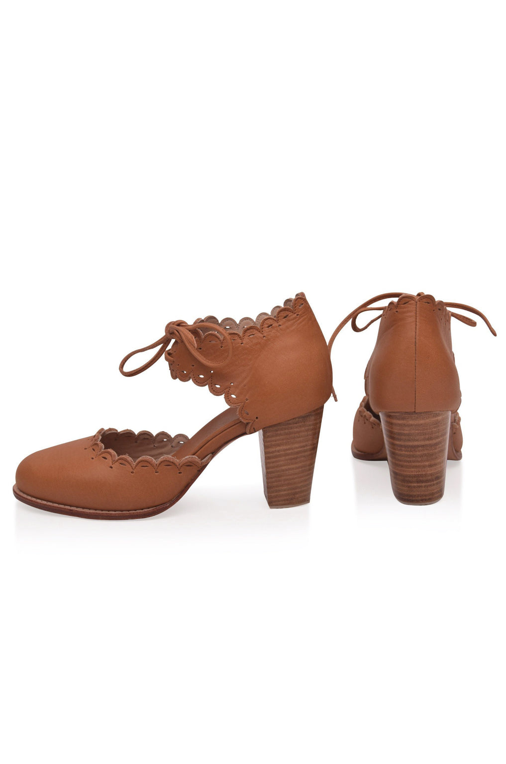 Leonelle Leather Heels