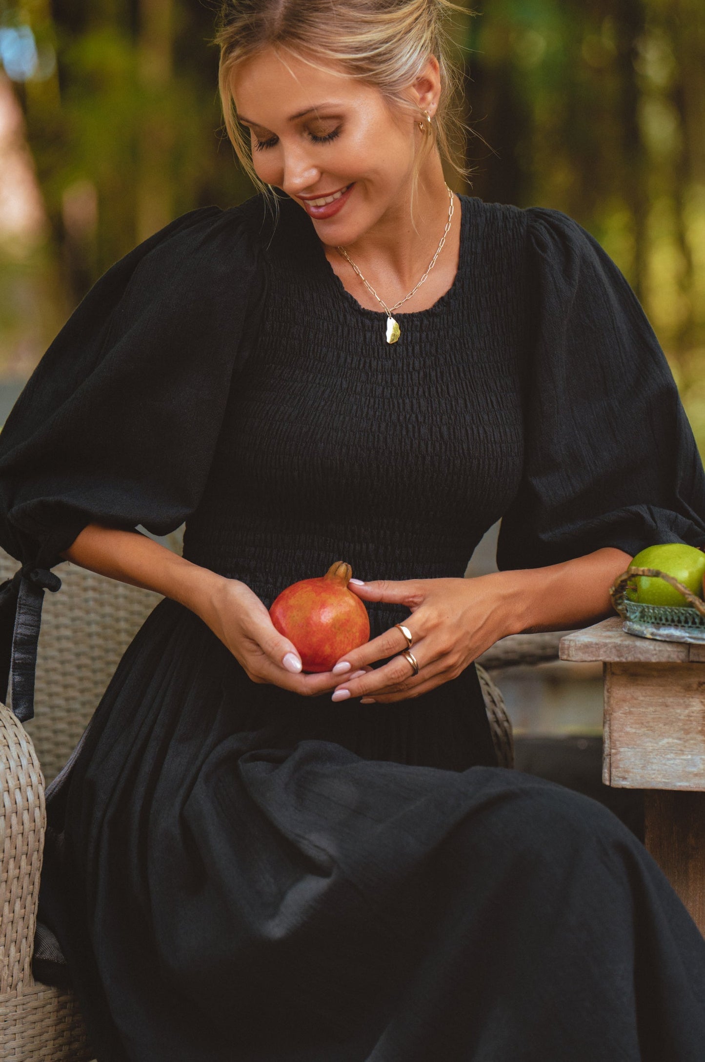 Fioria Linen Midi Dress