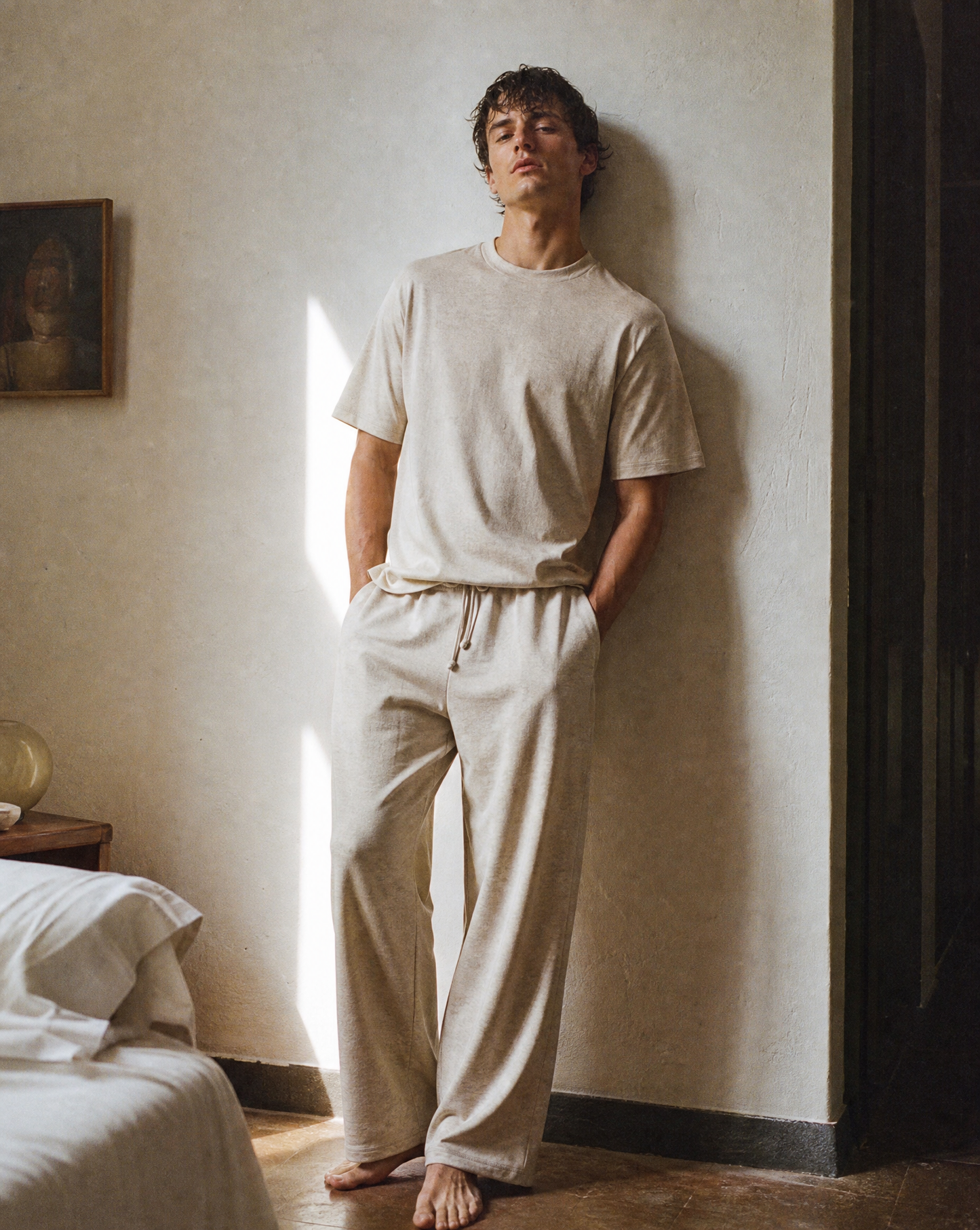 Organic Cotton & Linen Pyjama Pants — GOTS Certified-4