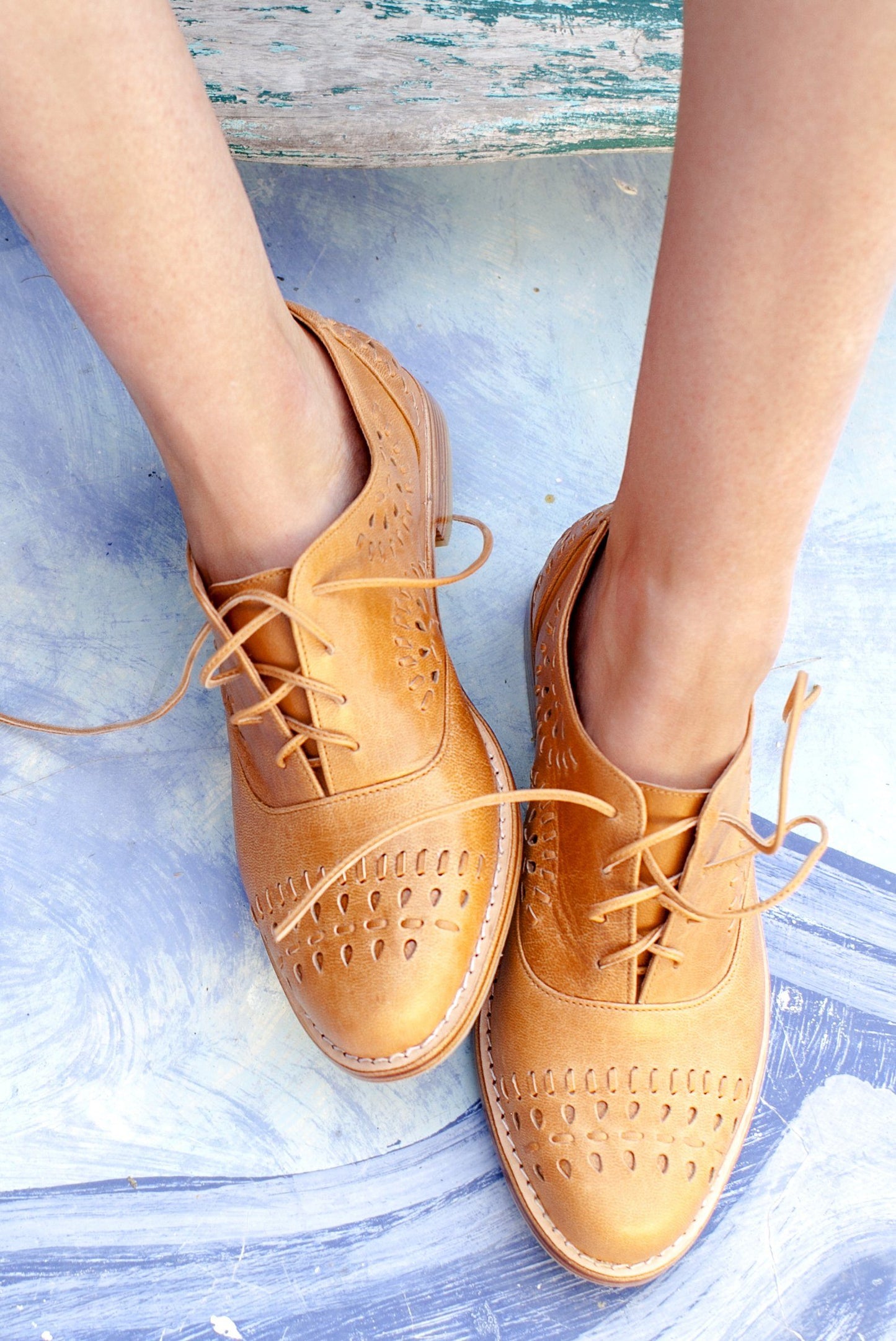 Kassandra Leather Oxfords