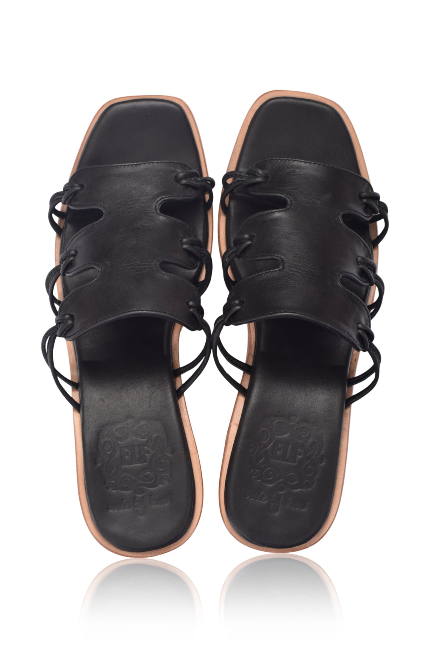 Zephyrine Round Heel Mules