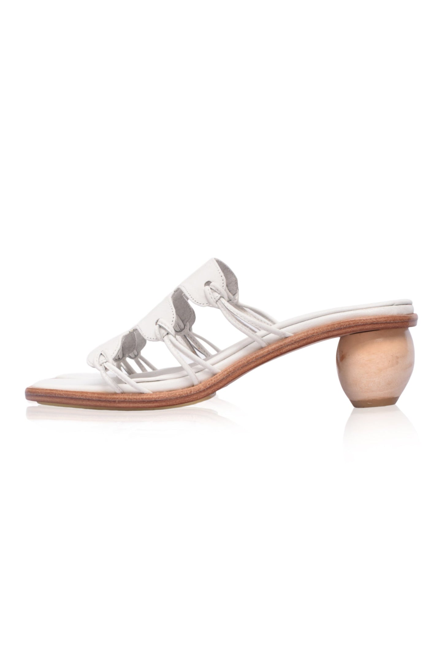 Zephyrine Round Heel Mules