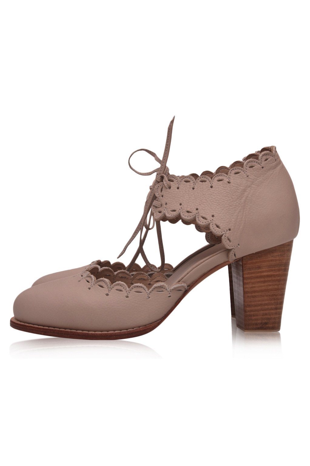 Leonelle Leather Heels