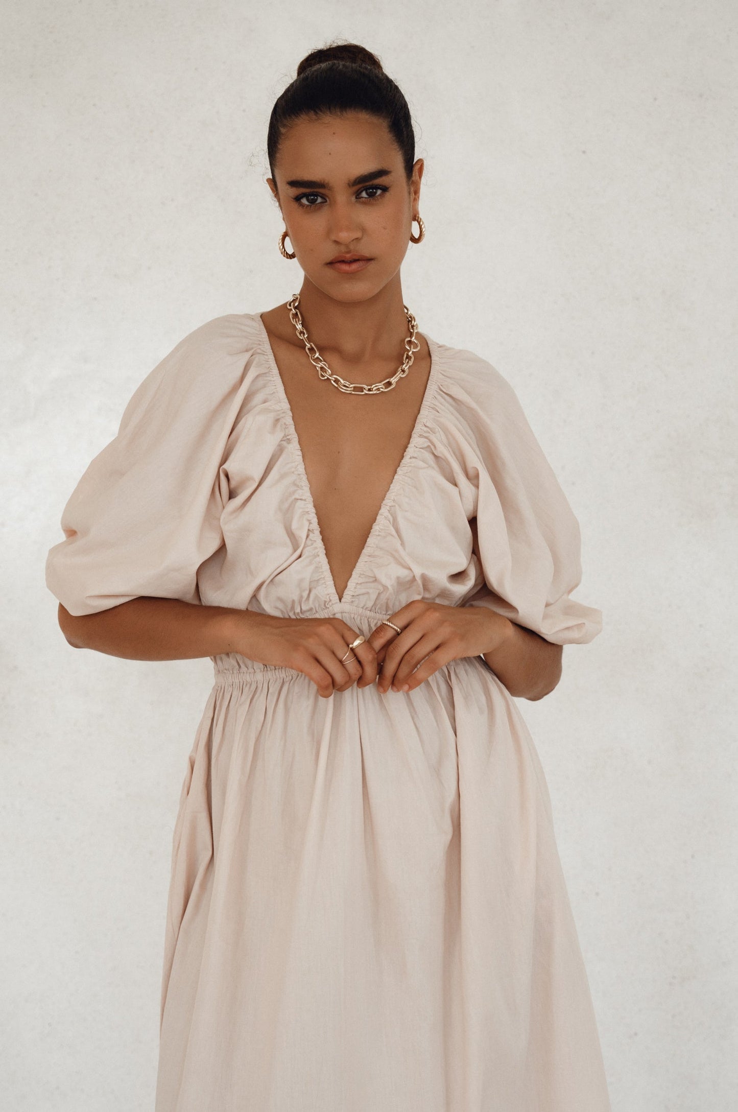 Daphnis Cotton Maxi Dress