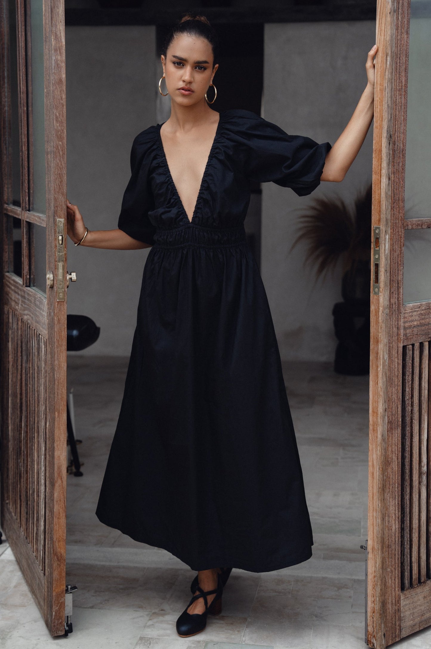 Daphnis Cotton Maxi Dress