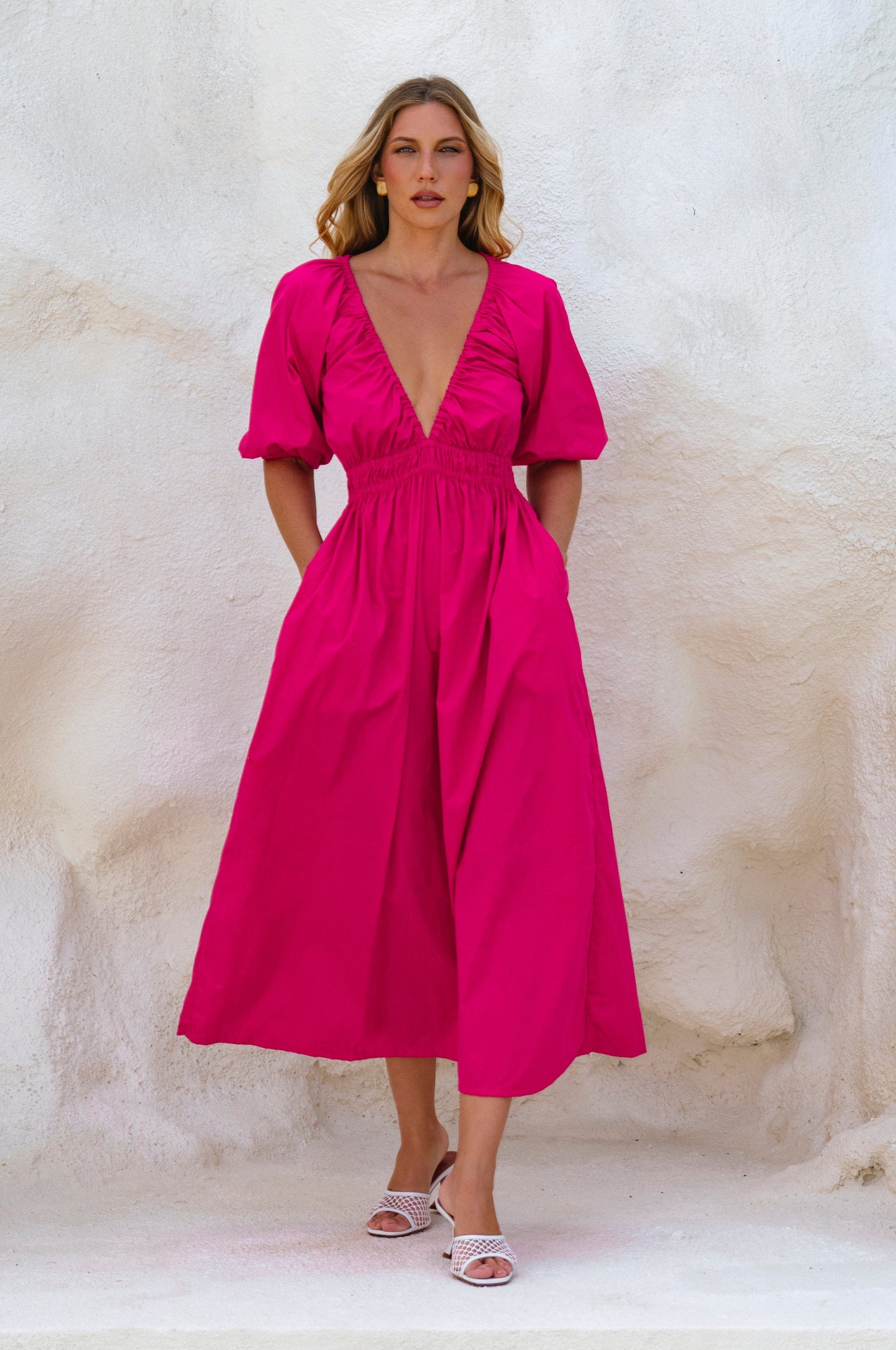 Daphnis Cotton Maxi Dress