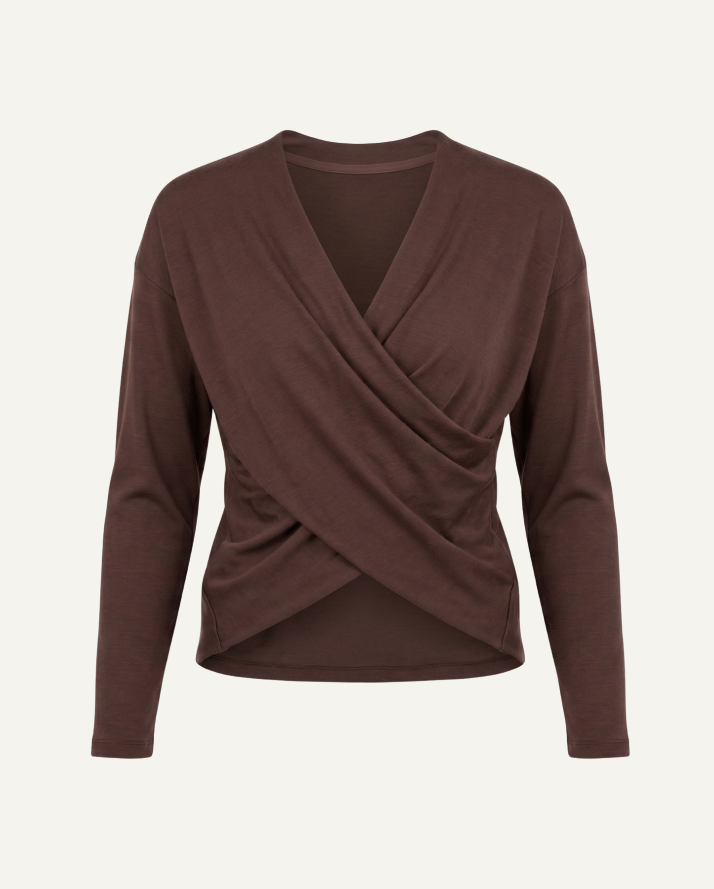 Lenthe Merino Wool Wrap Sweater