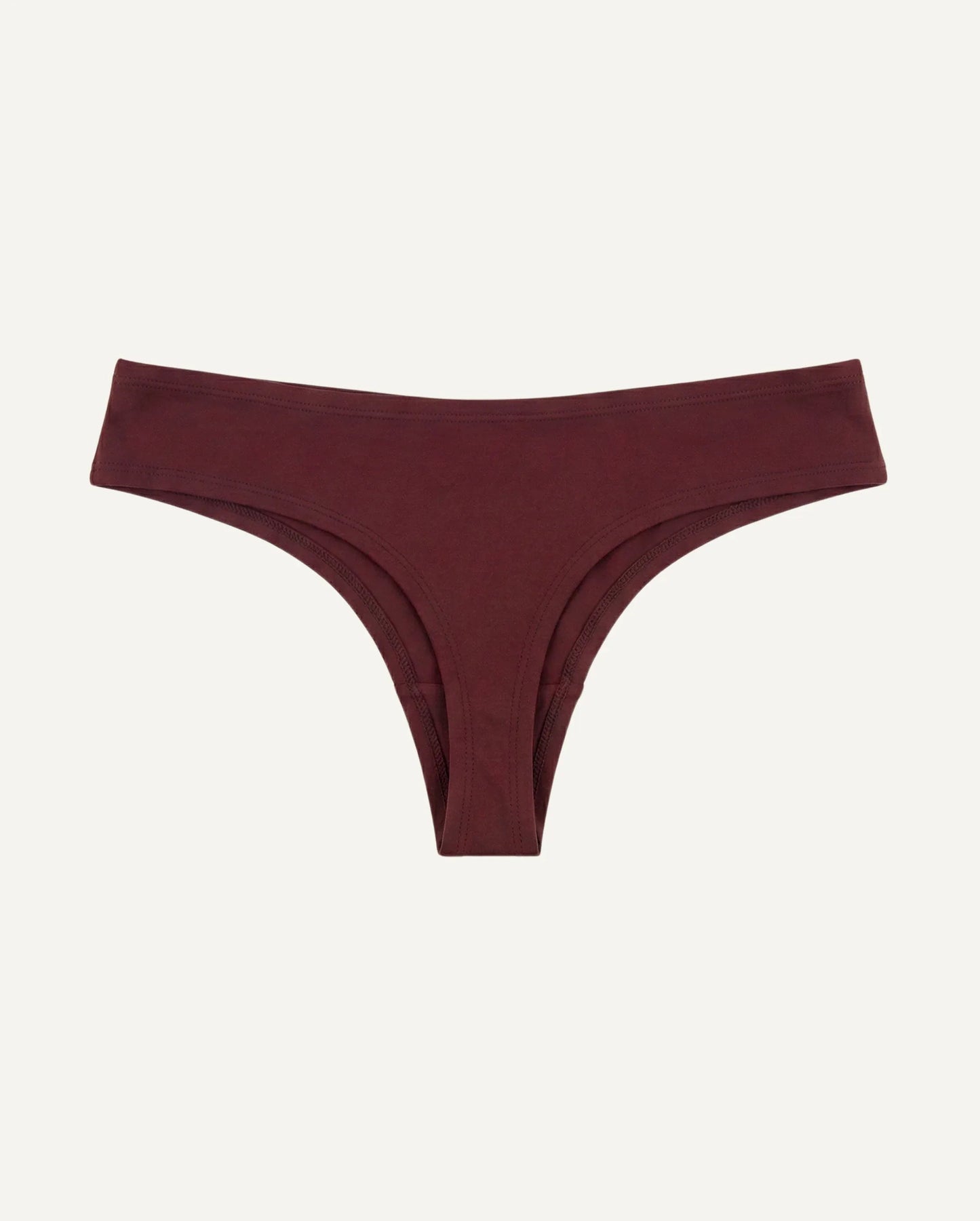 Women's Seacell Thong - Burgundy