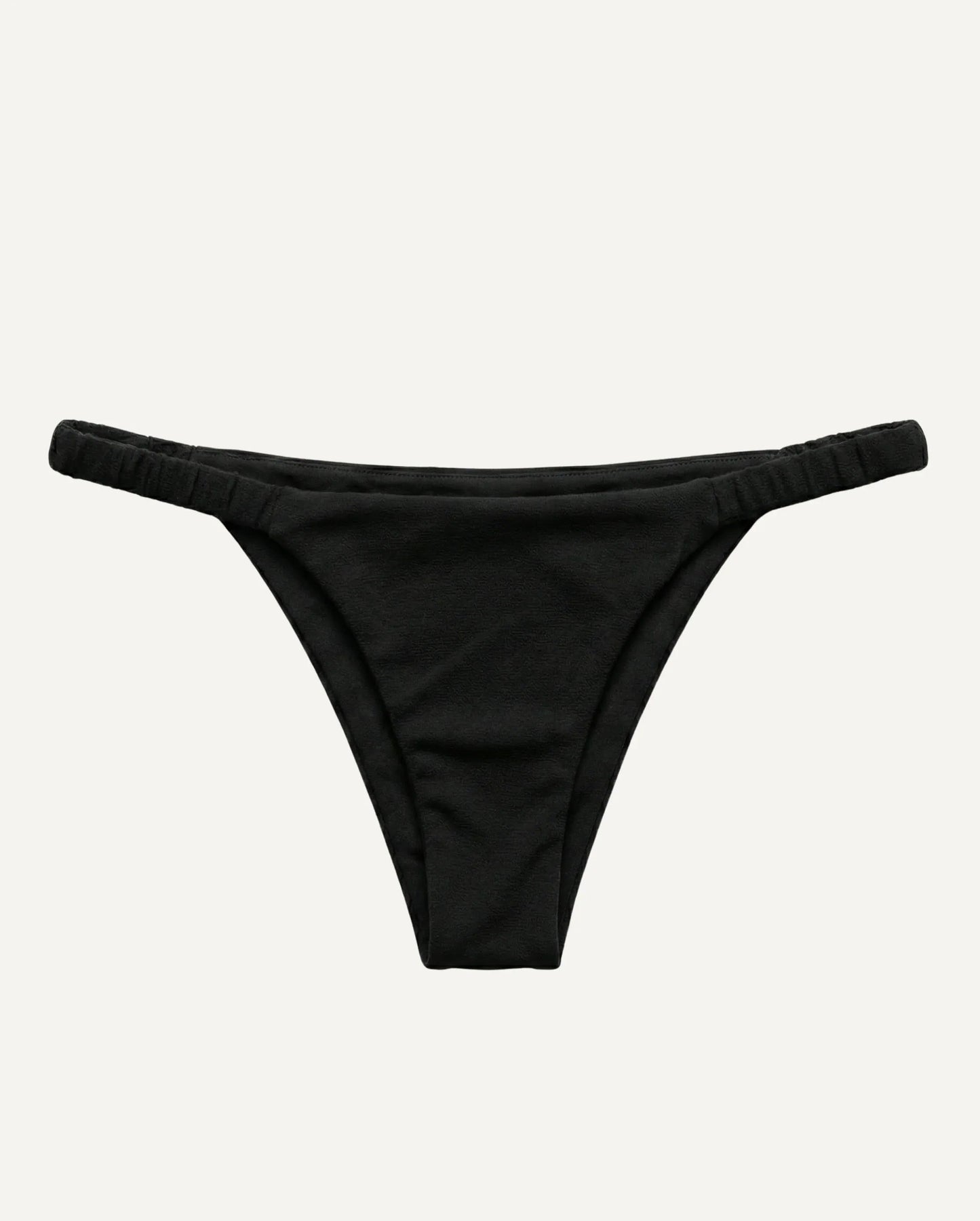 Merino Wool Brazilian Briefs – Black | Natural Women's Underwear