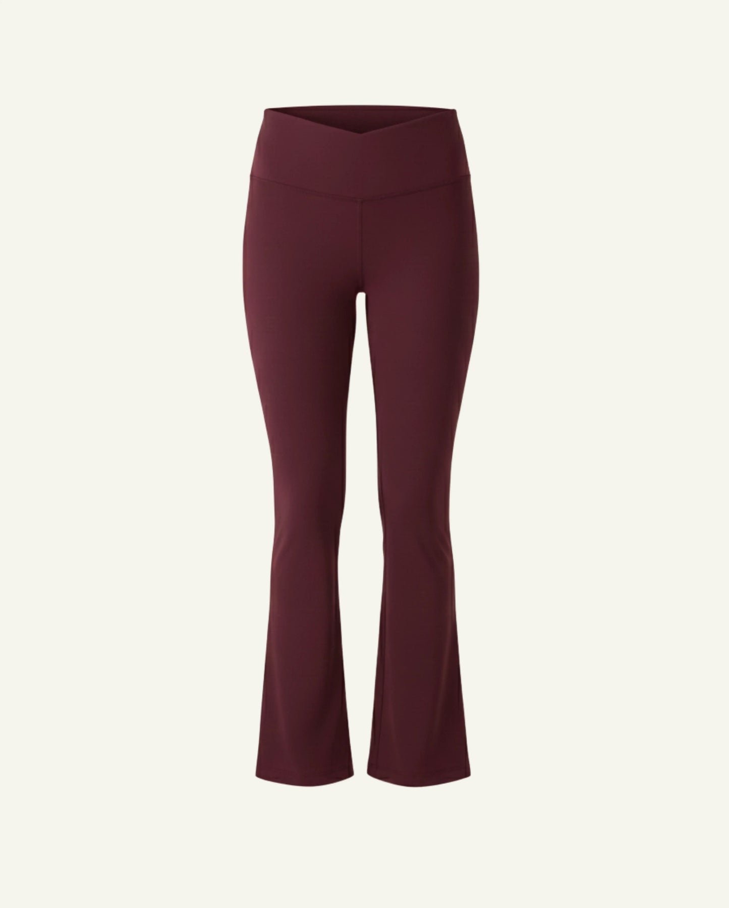 Women's Seacell Flared Pants- Burgundy